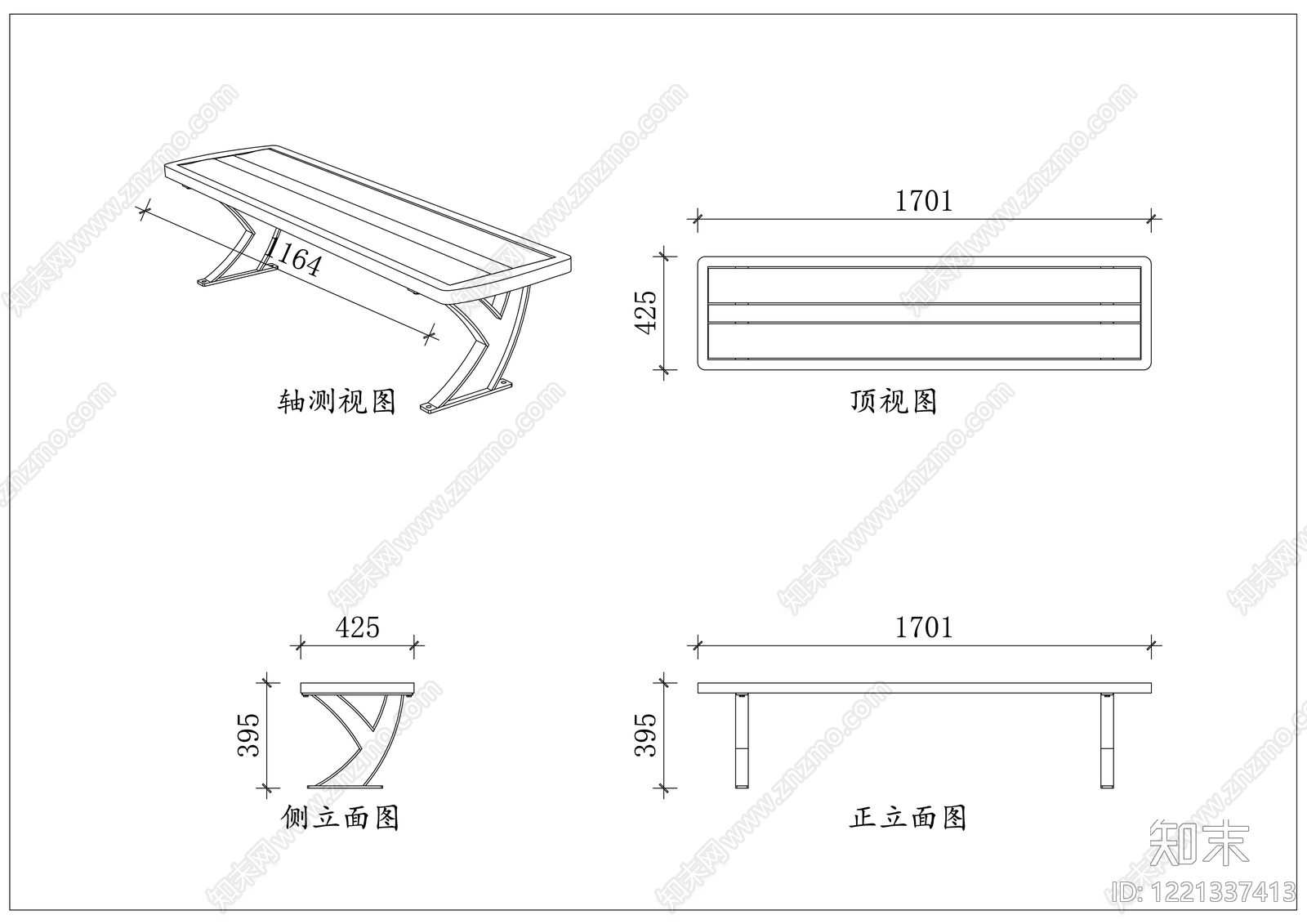 简约家具图库CAD图纸