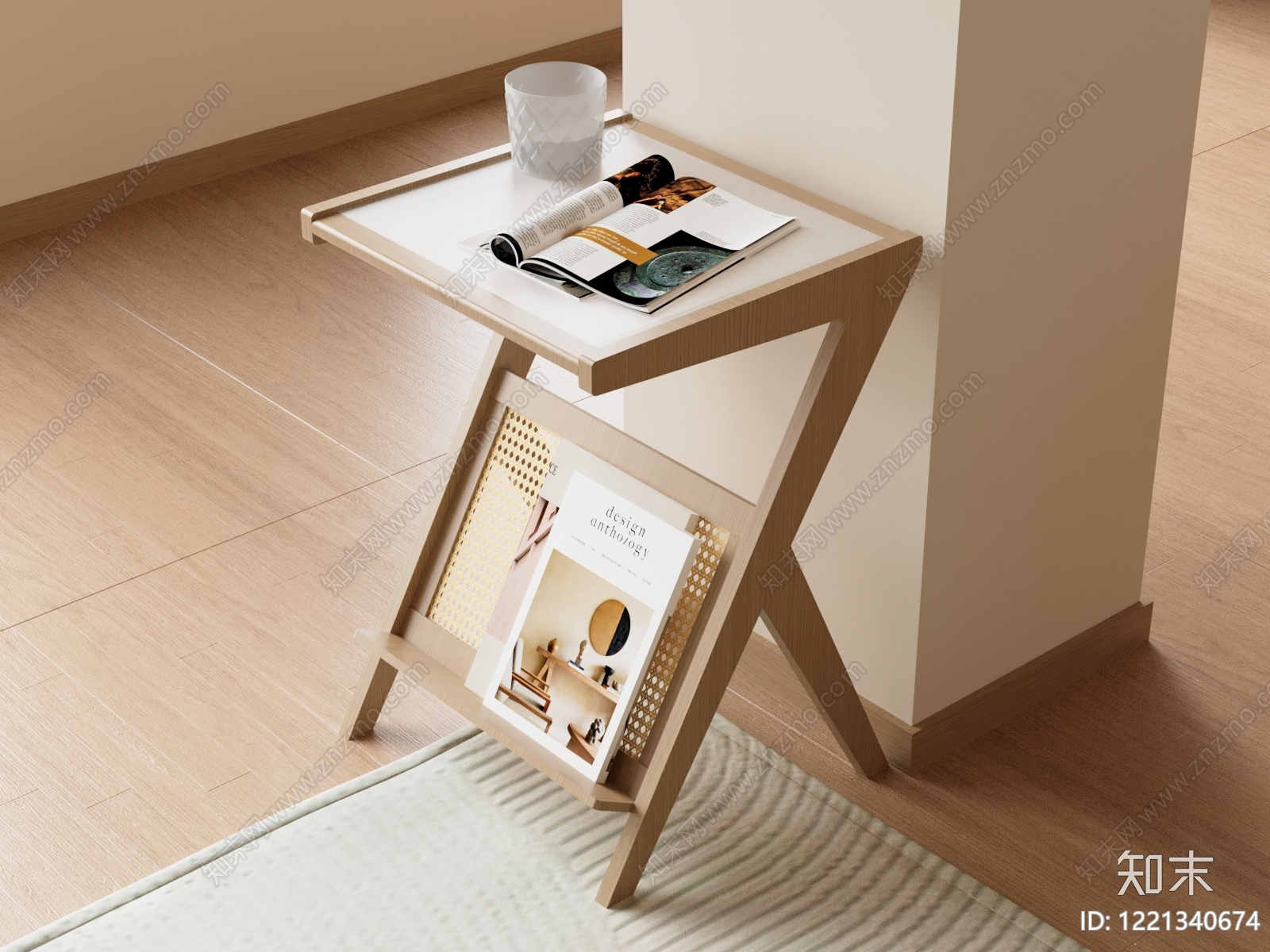 日式边几3D模型下载【ID:1221340674】