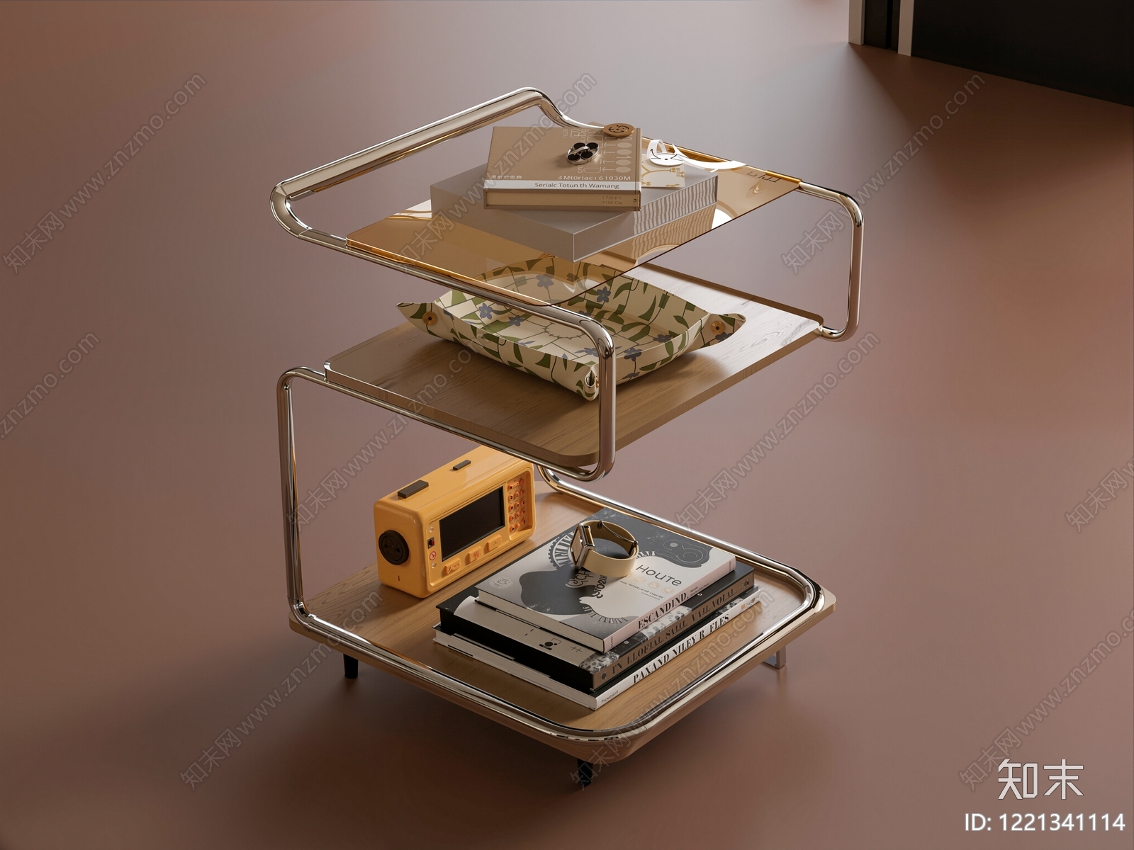 现代简约边几3D模型下载【ID:1221341114】