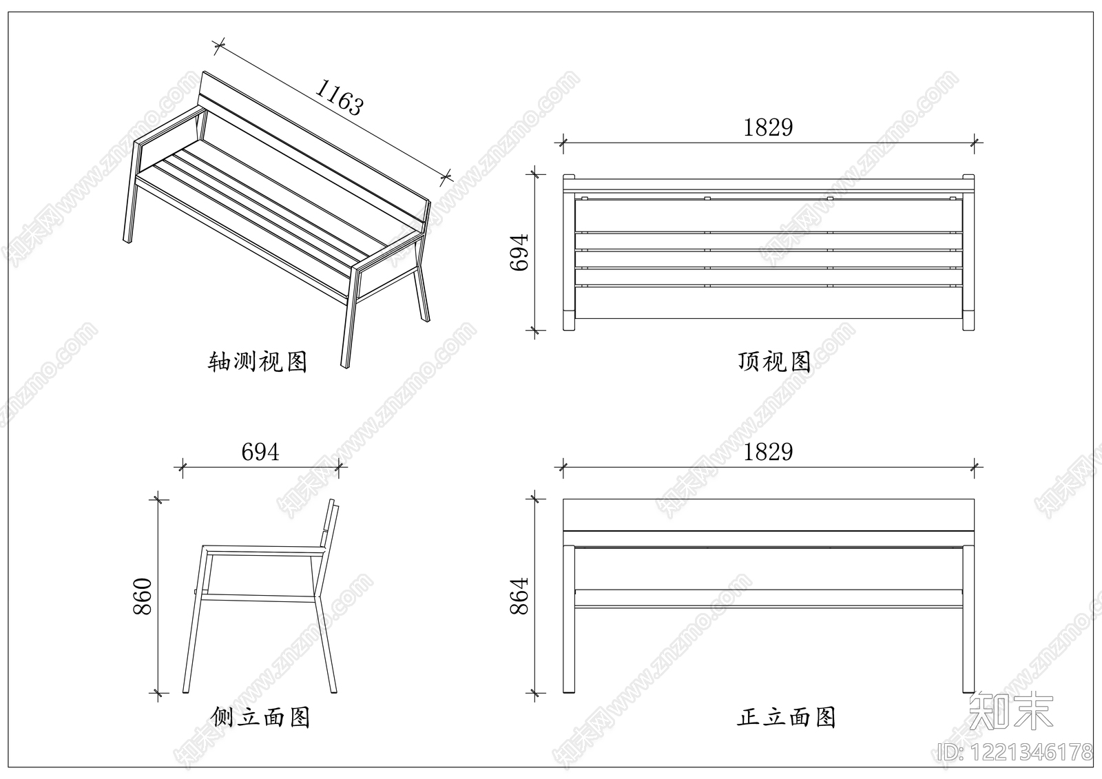 家具图库CAD图纸