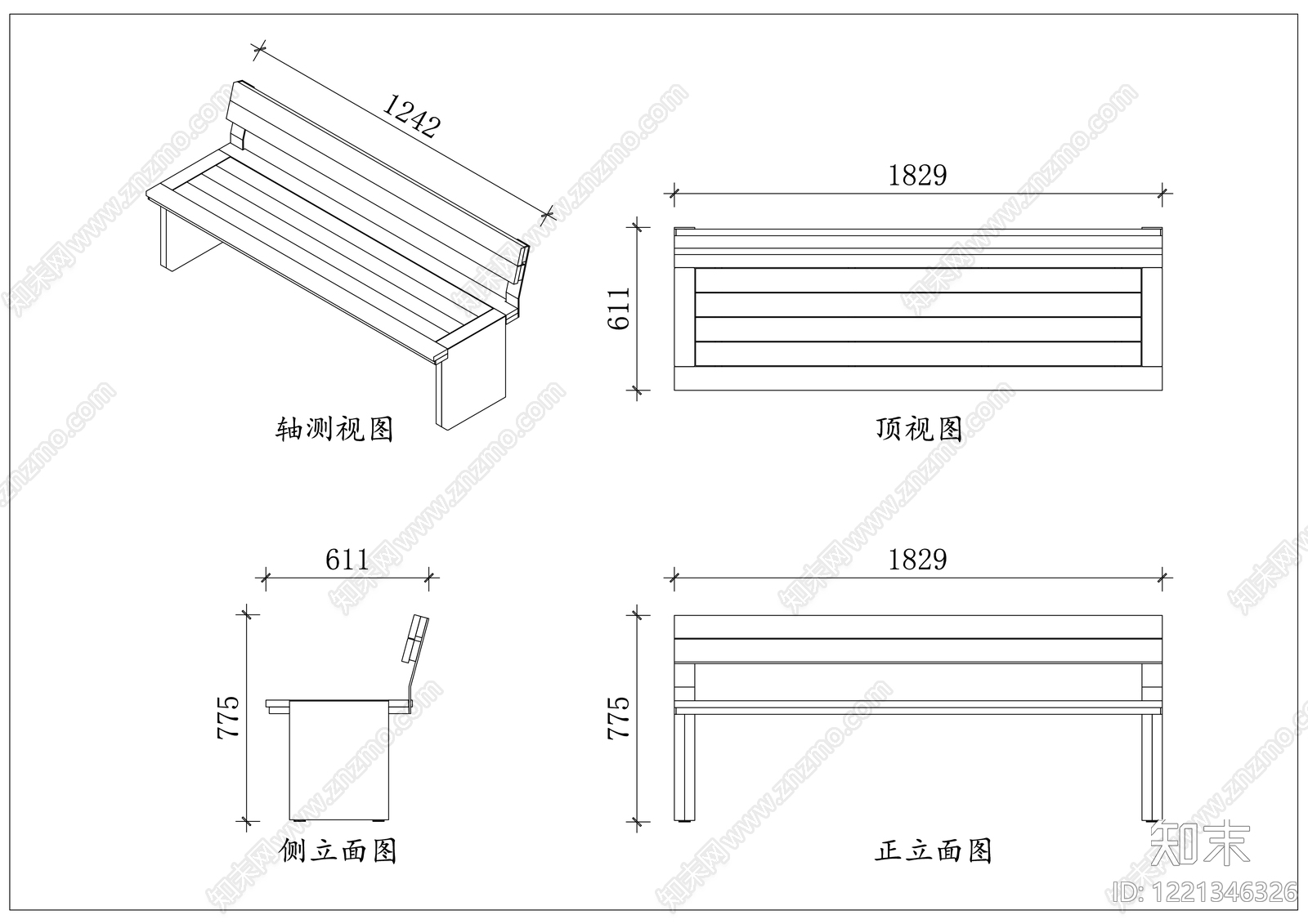 家具图库CAD图纸