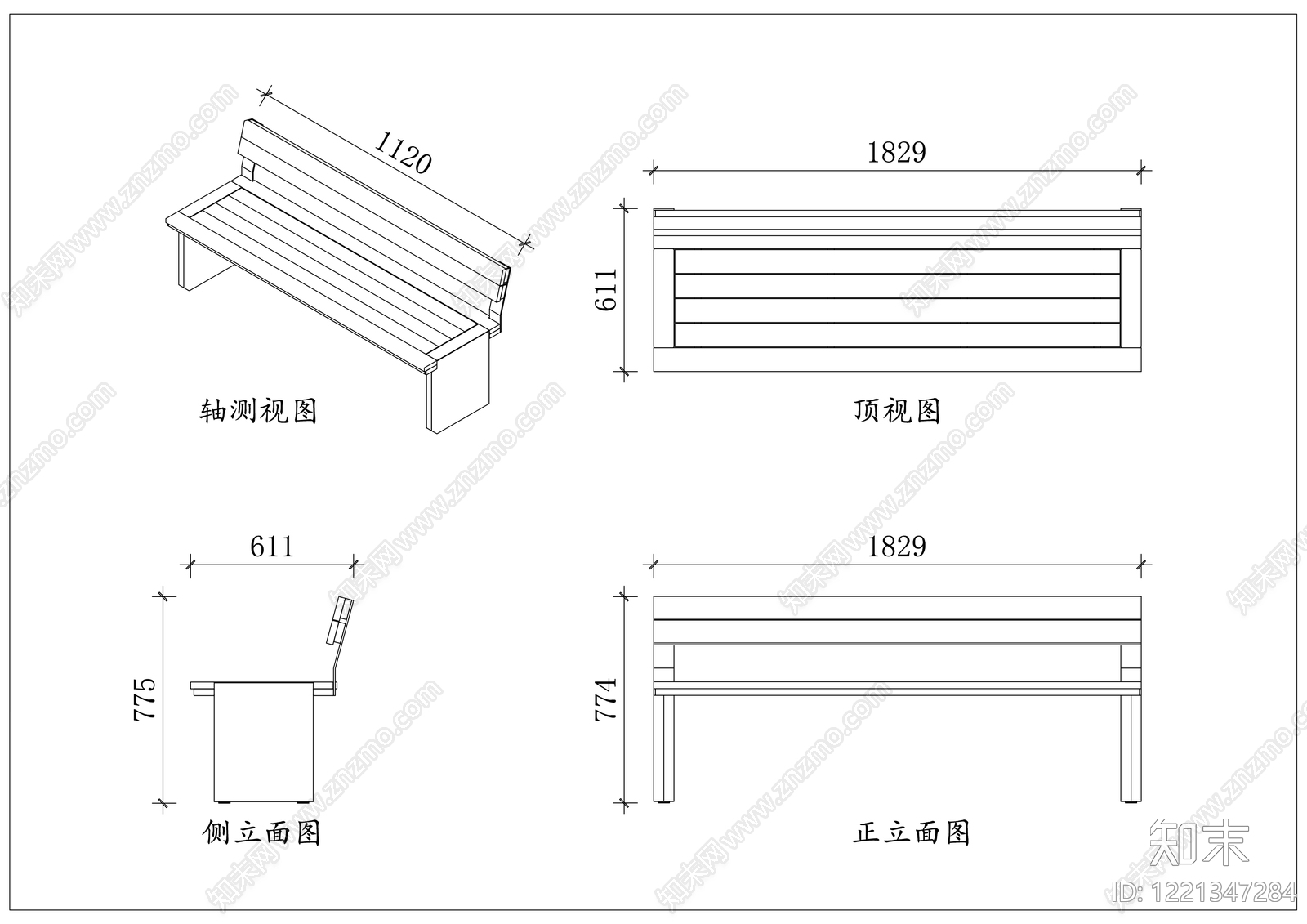 家具图库cad施工图下载【ID:1221347284】