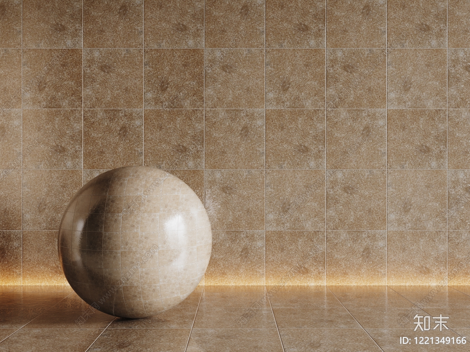 极简地砖3D模型下载【ID:1221349166】