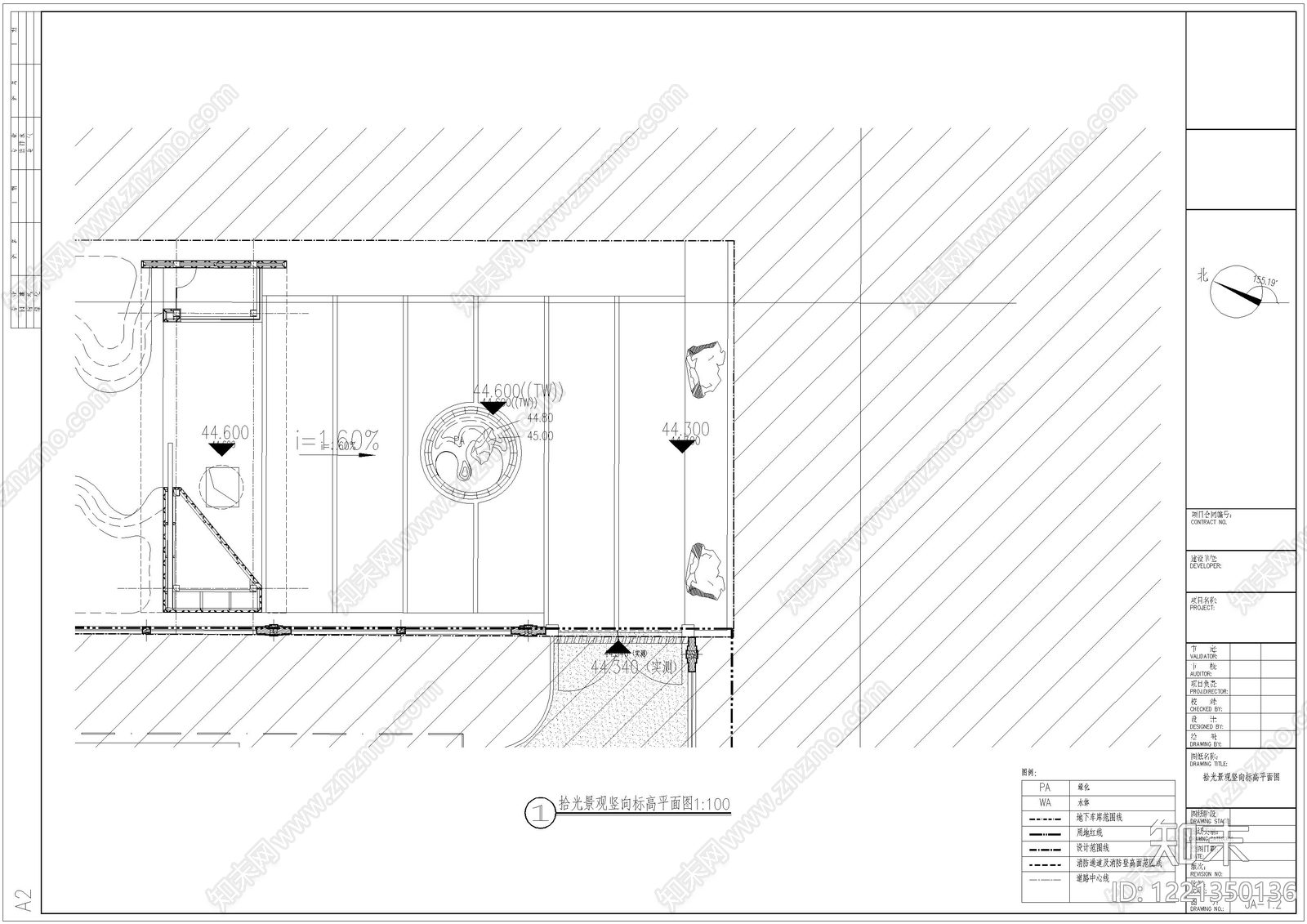 庭院cad施工图下载【ID:1221350136】