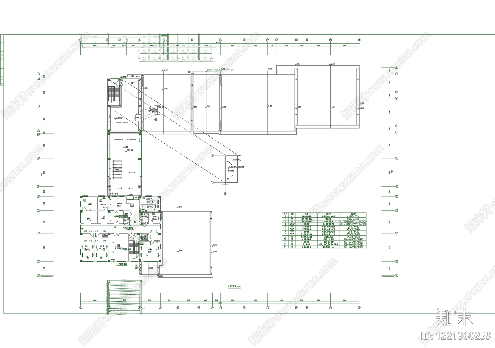 通信网络系统cad施工图下载【ID:1221360259】