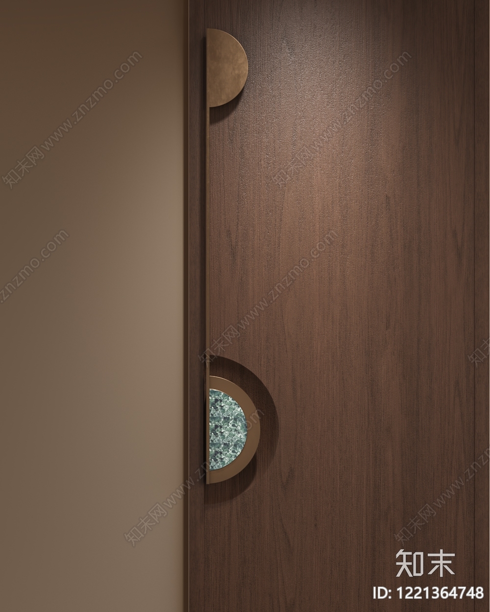 现代简约单开门SU模型下载【ID:1221364748】