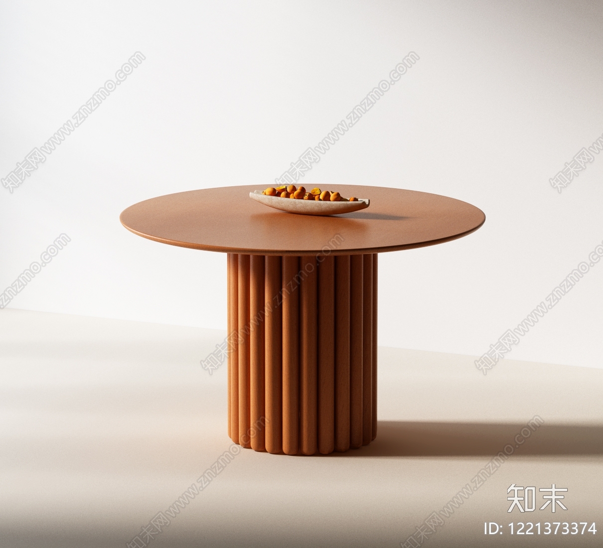 极简餐桌3D模型下载【ID:1221373374】