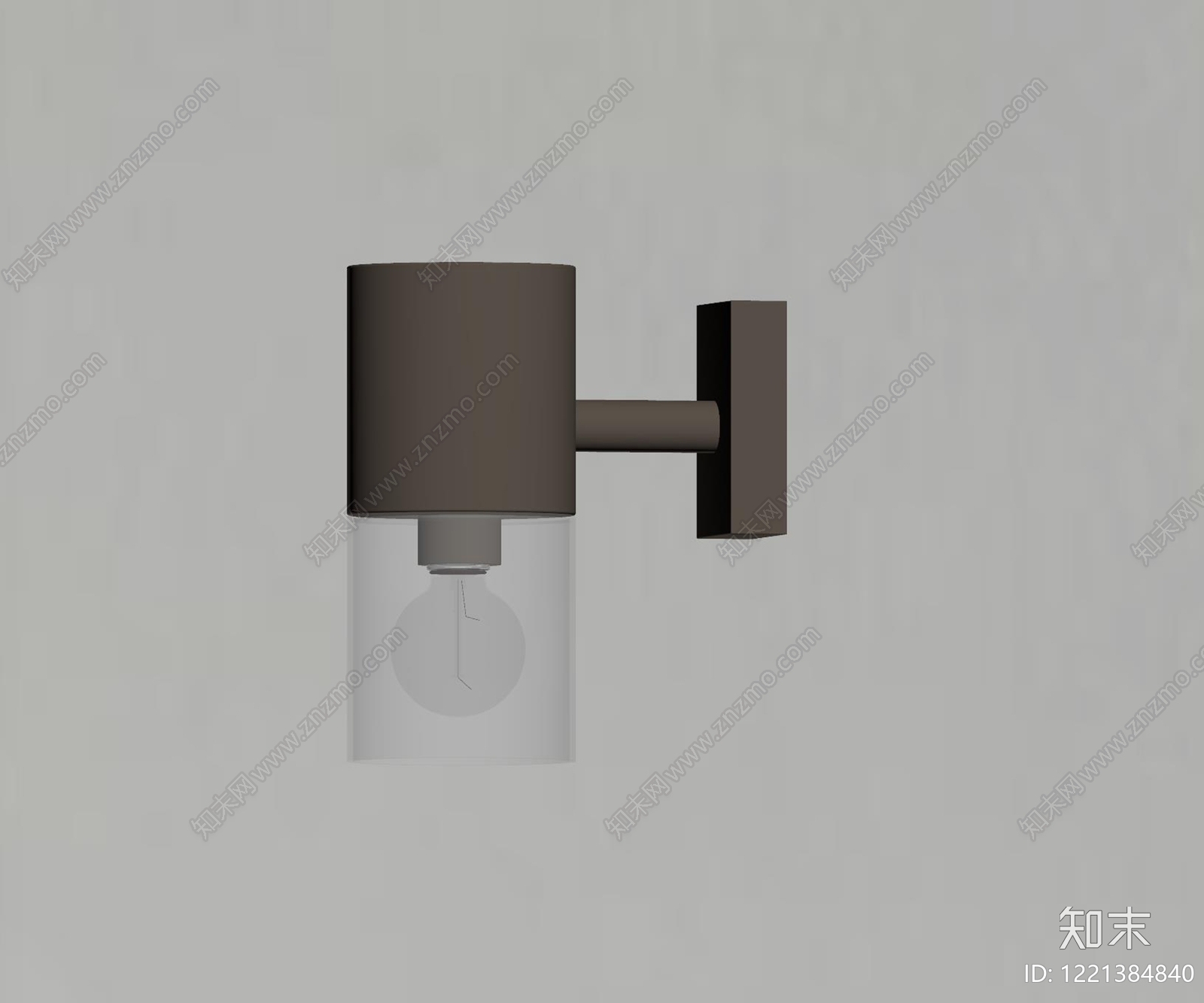 现代简约壁灯SU模型下载【ID:1221384840】