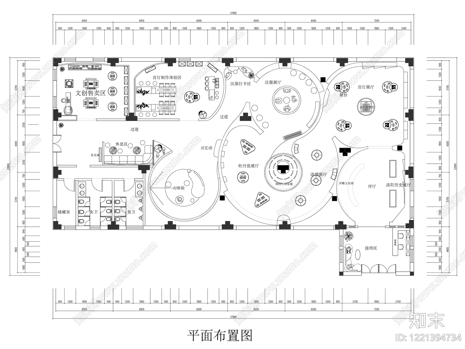 文化展厅CAD图纸