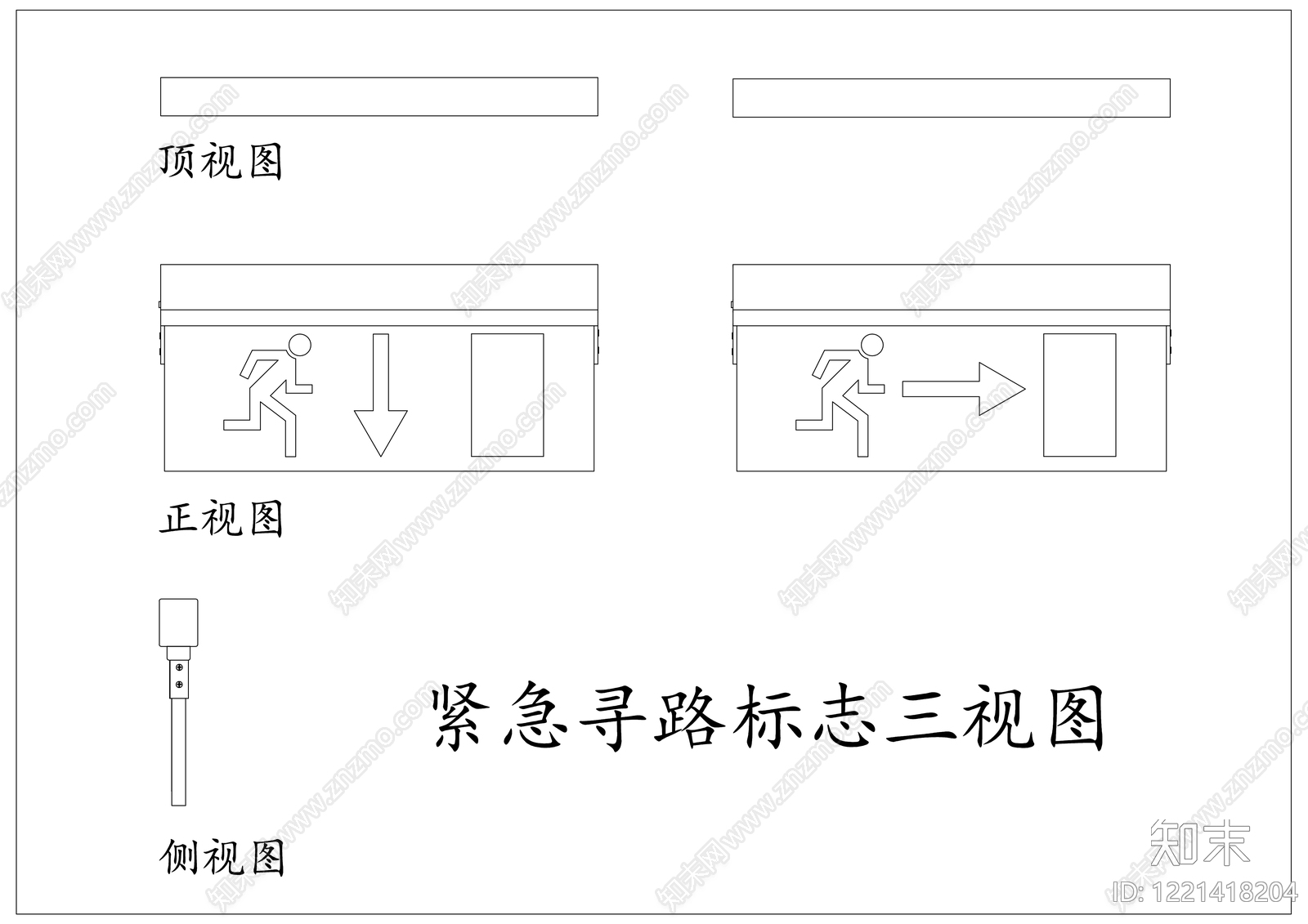 标识图库CAD图纸