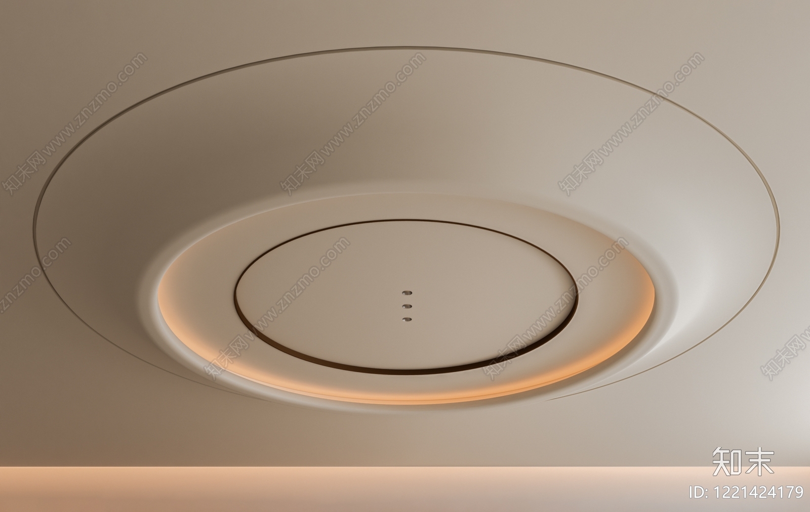 极简吊顶3D模型下载【ID:1221424179】