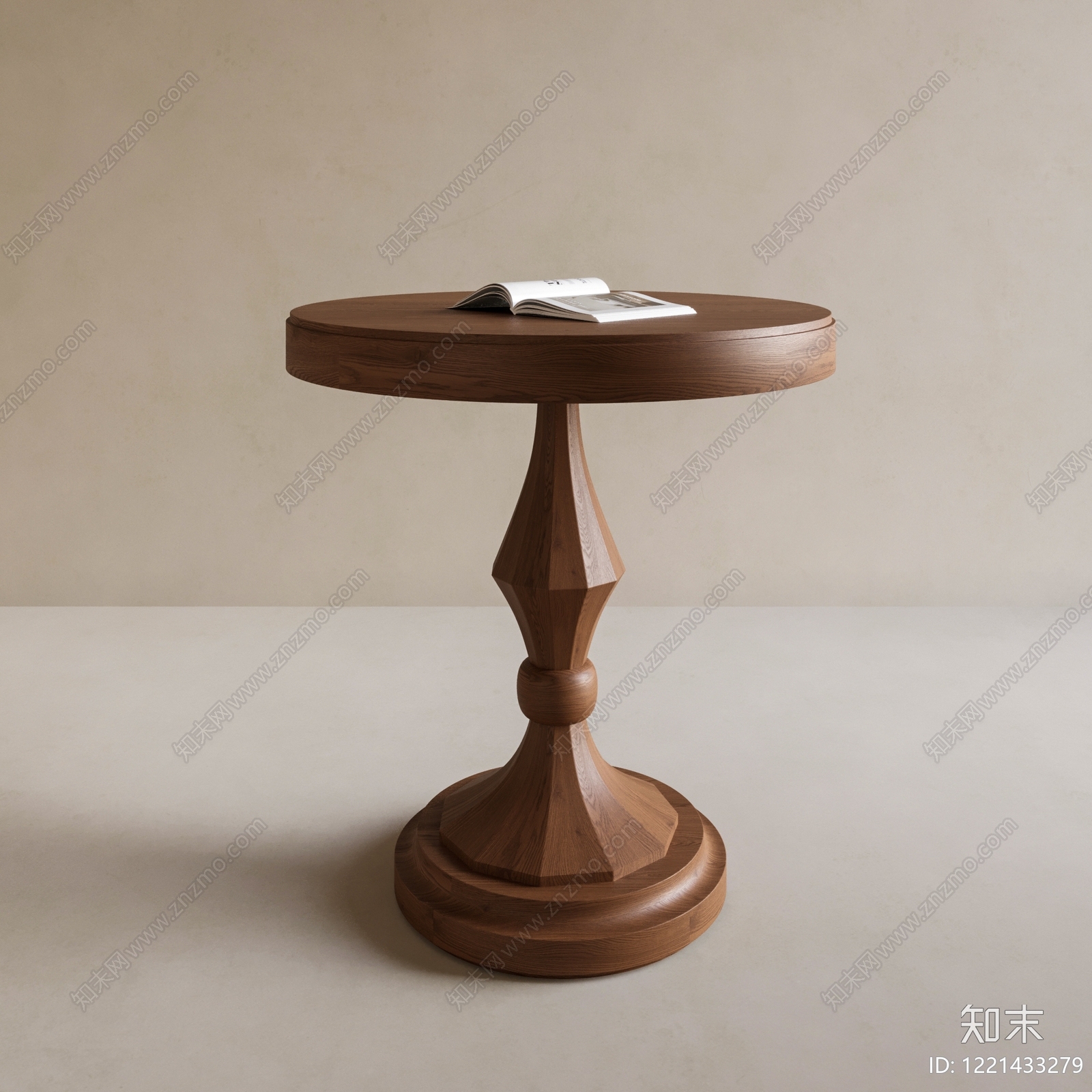 中古风边几SU模型下载【ID:1221433279】