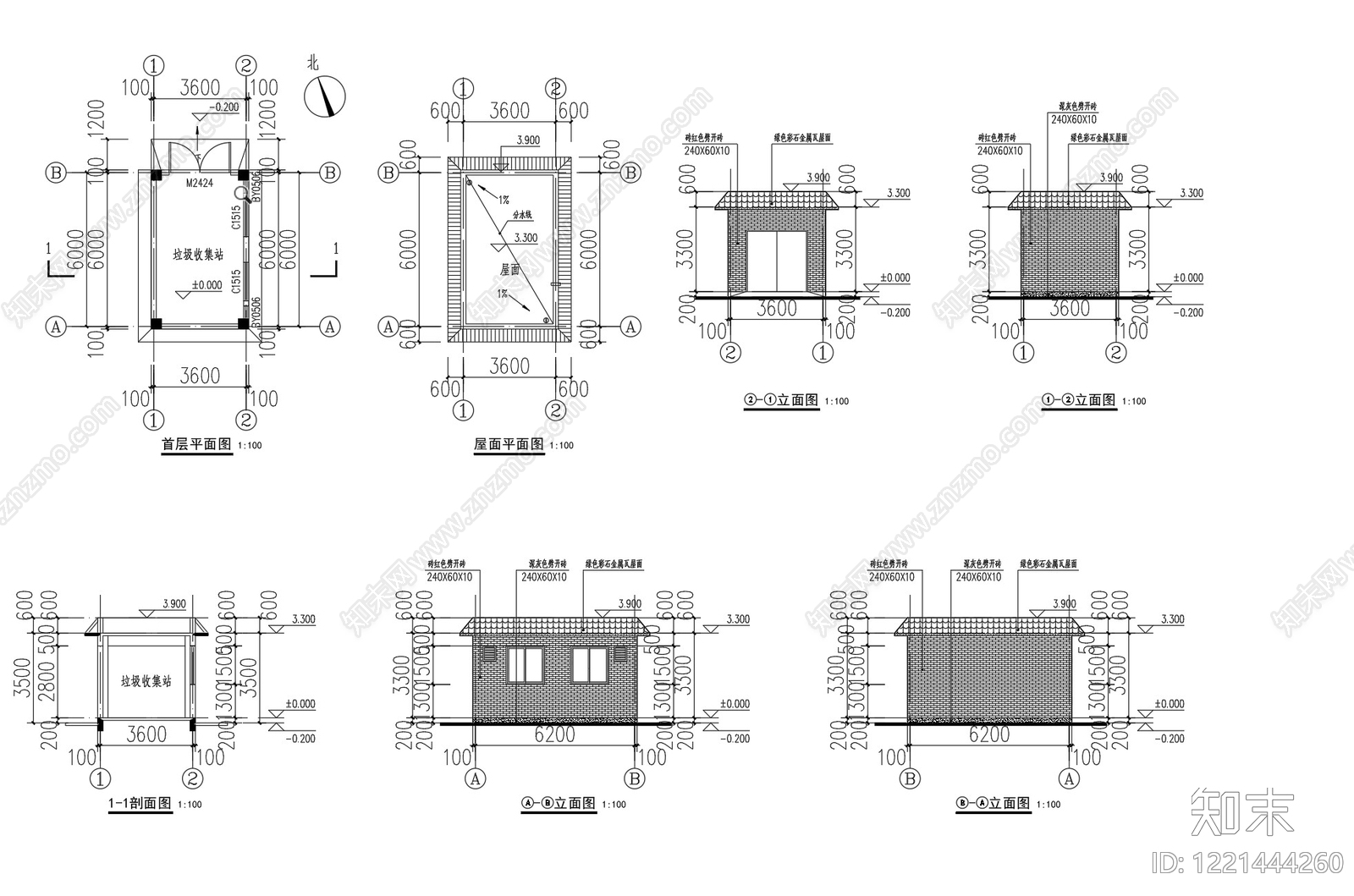 学校建筑cad施工图下载【ID:1221444260】