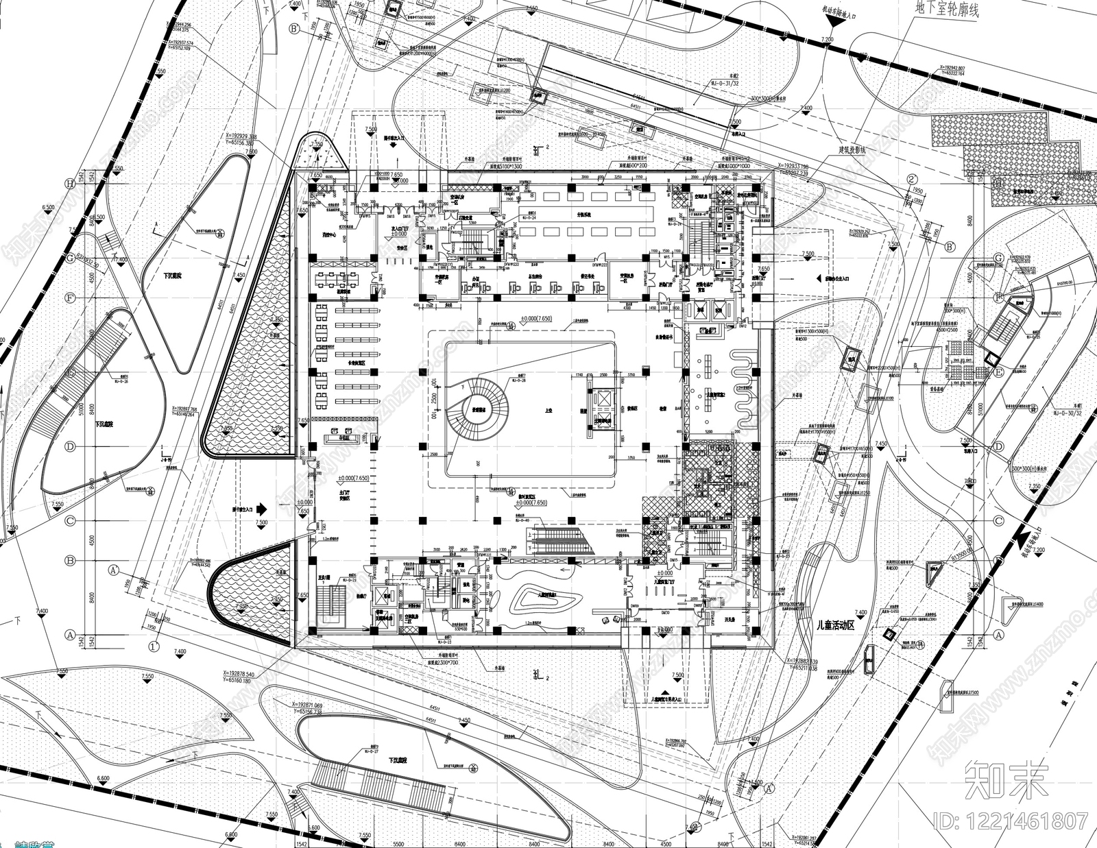 其他公共建筑cad施工图下载【ID:1221461807】