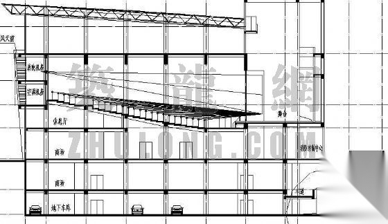 某小型电影院建筑设计方案施工图下载【ID:160726160】