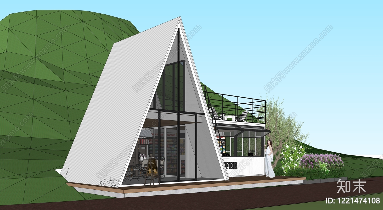 现代主义其他商业建筑SU模型下载【ID:1221474108】