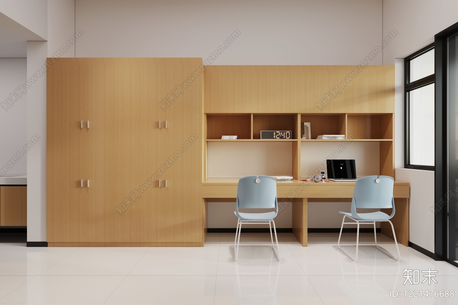 日式公寓3D模型下载【ID:1221476688】