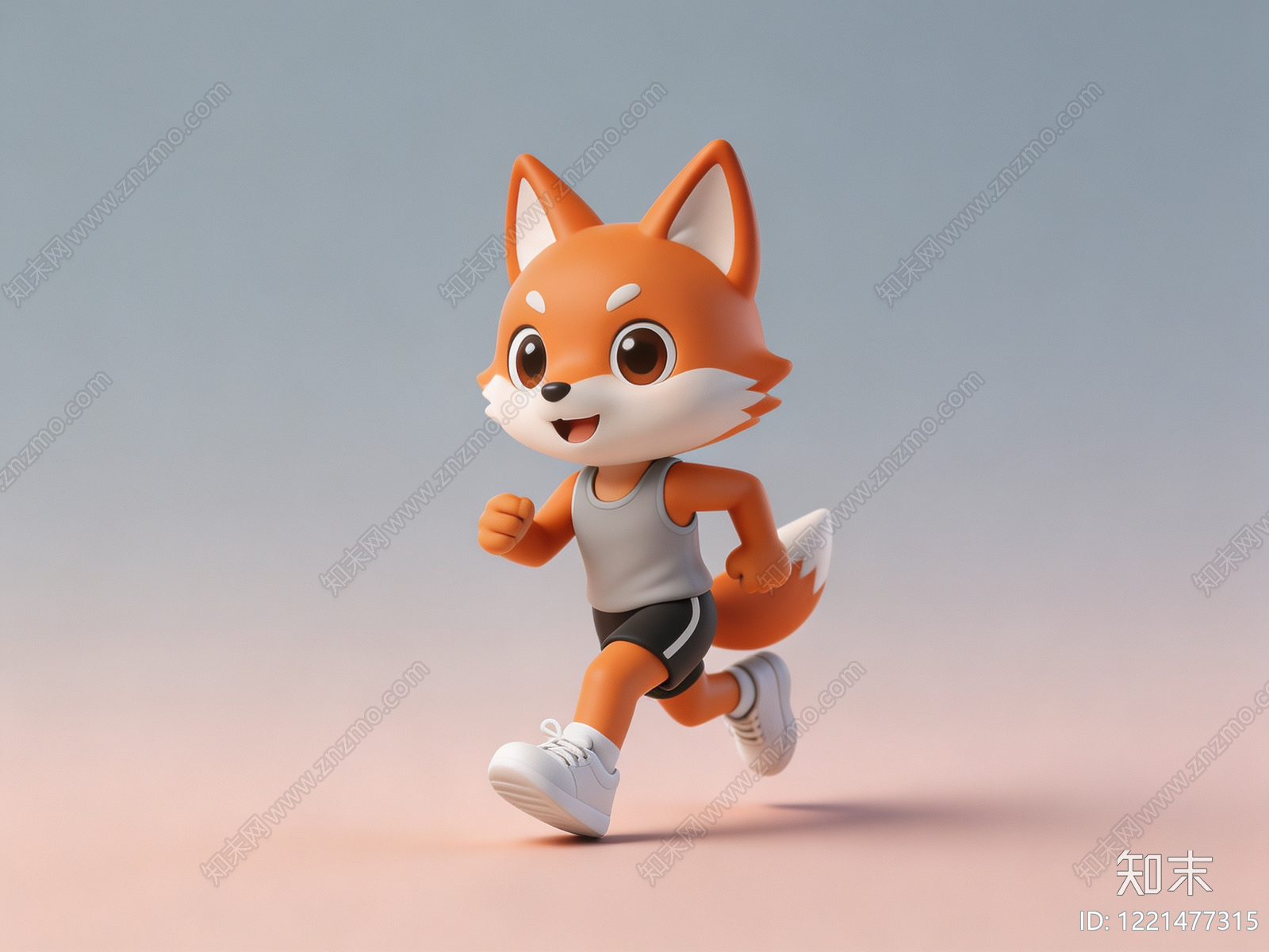 卡通3D风格雕塑摆件SU模型下载【ID:1221477315】