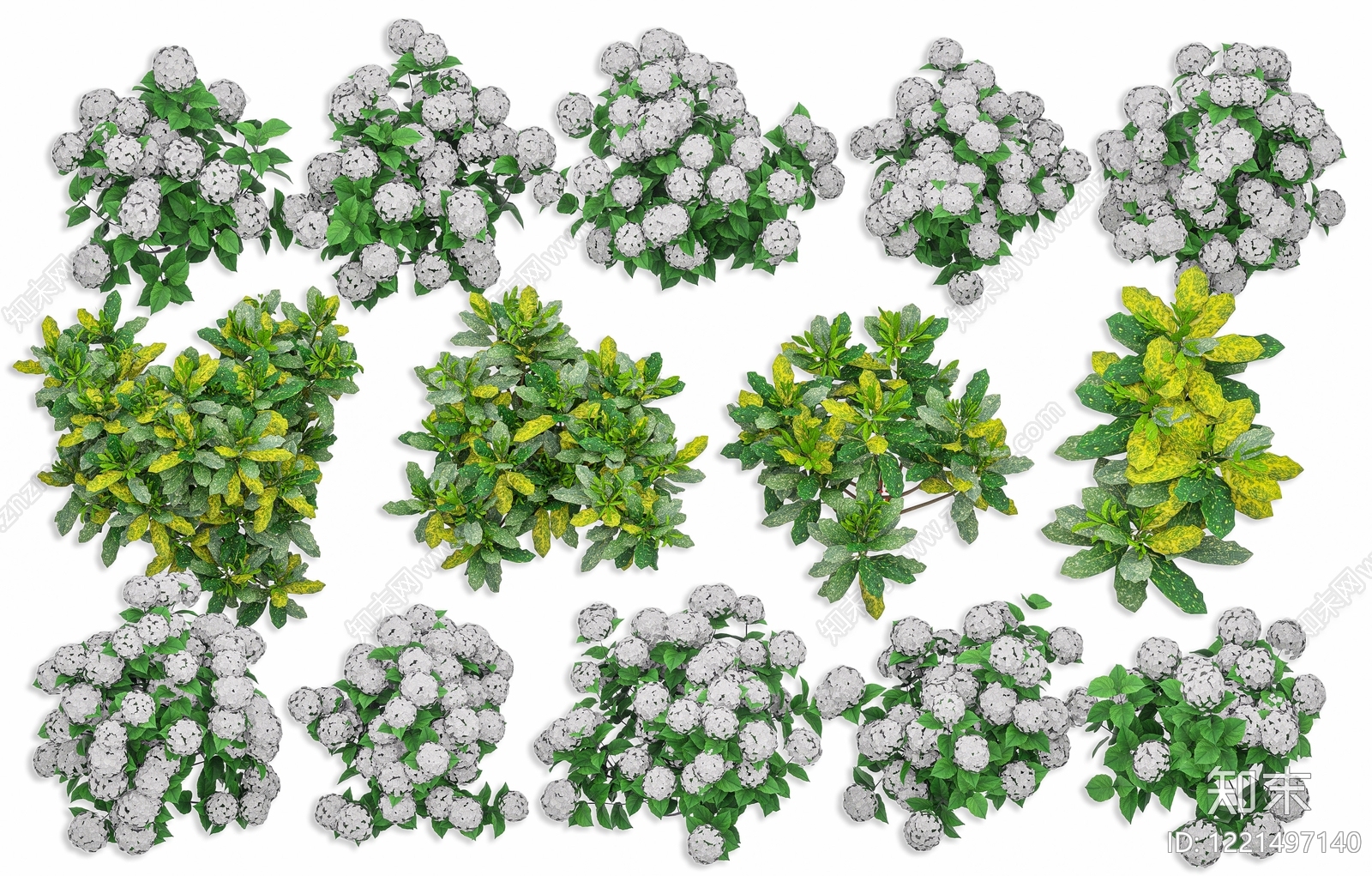 现代花境3D模型下载【ID:1221497140】
