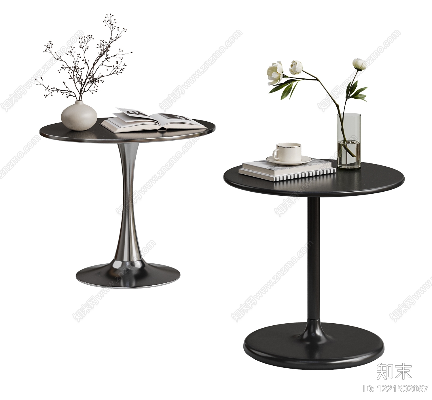 现代简约休闲桌椅3D模型下载【ID:1221502067】