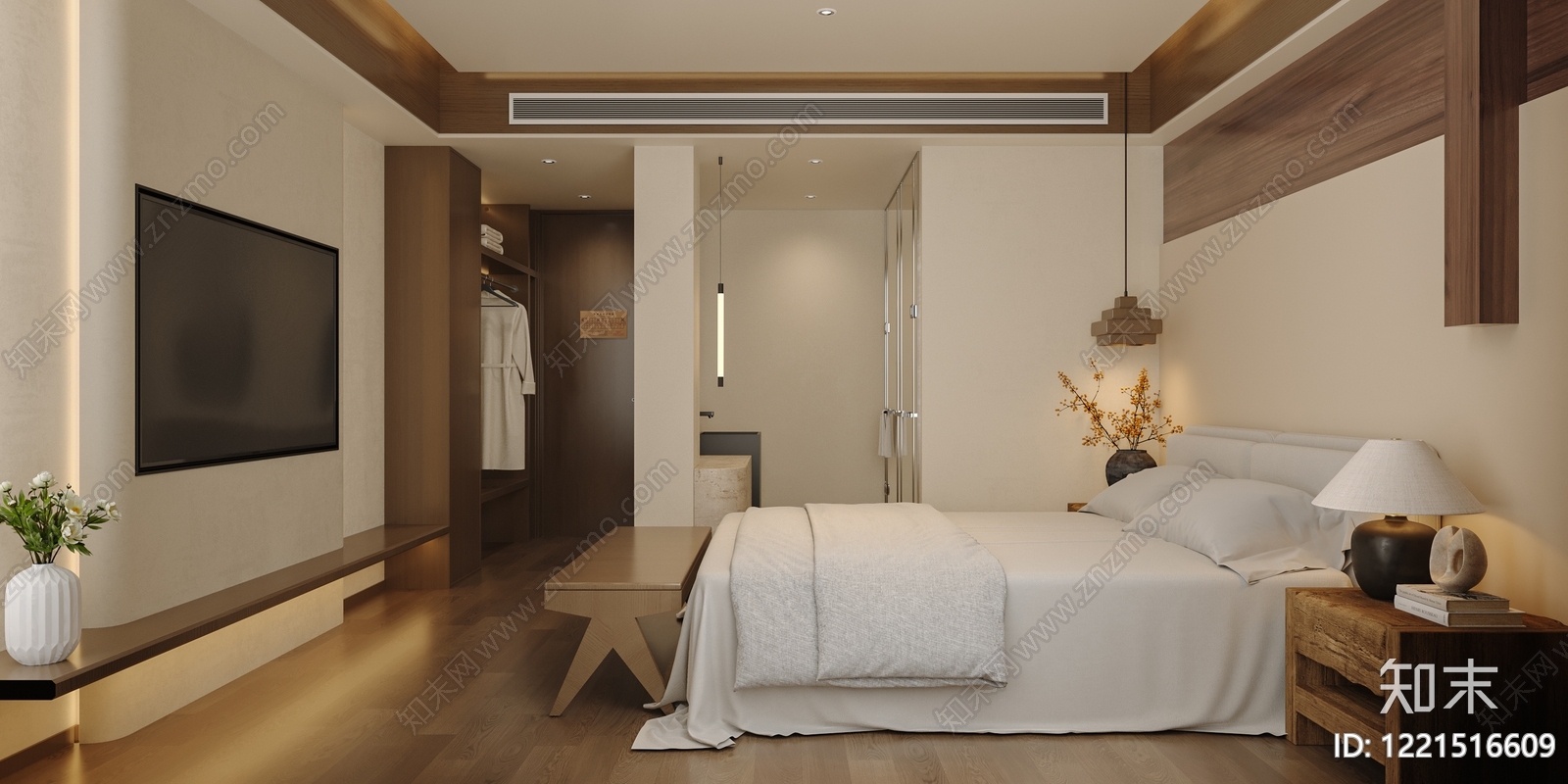侘寂民宿3D模型下载【ID:1221516609】