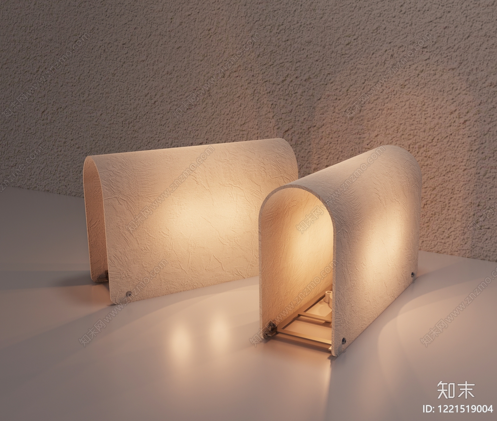 侘寂台灯3D模型下载【ID:1221519004】
