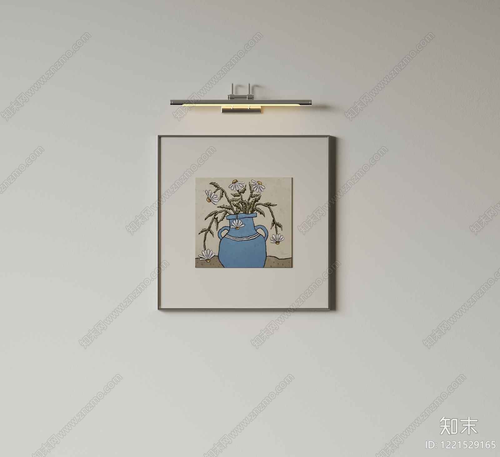 极简儿童挂画3D模型下载【ID:1221529165】