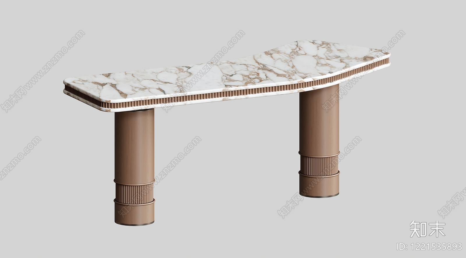 轻奢餐桌3D模型下载【ID:1221535893】