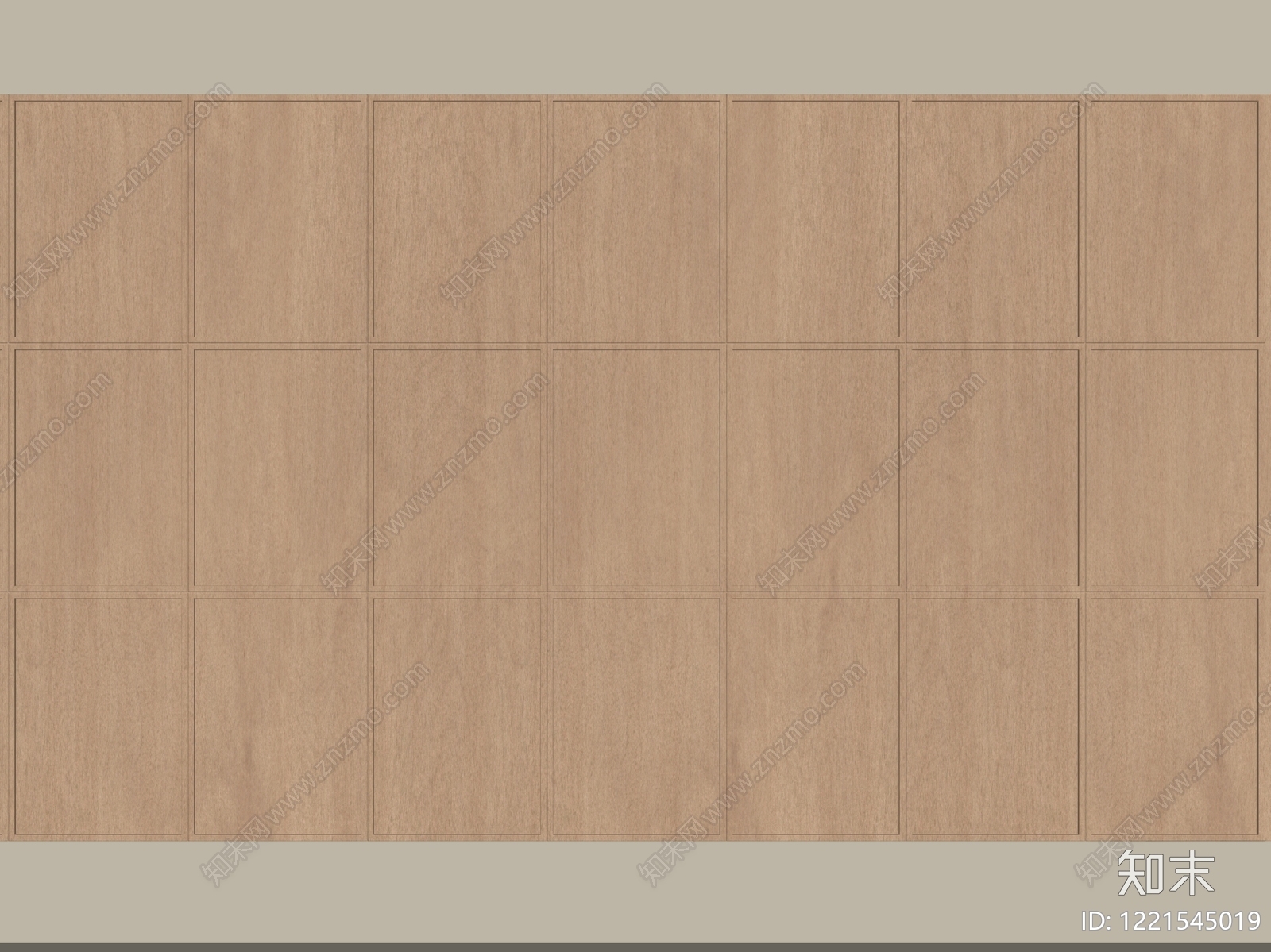 原木风沙发背景墙3D模型下载【ID:1221545019】
