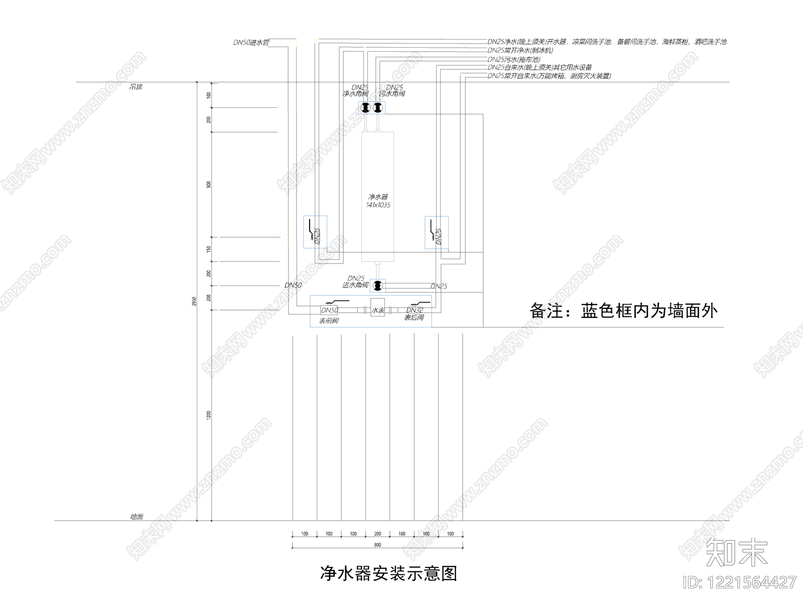 水处理CAD图纸