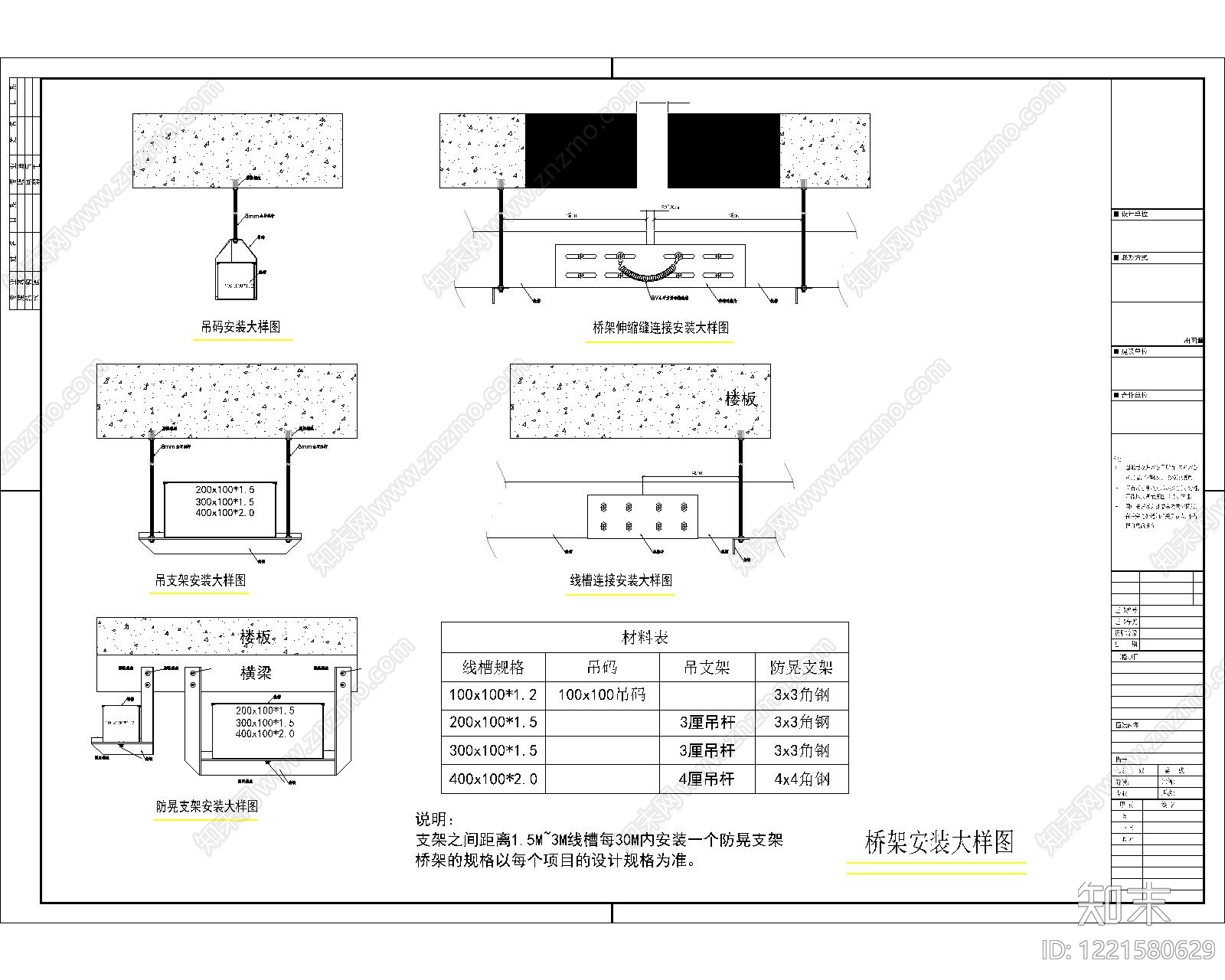 其他节点详图cad施工图下载【ID:1221580629】