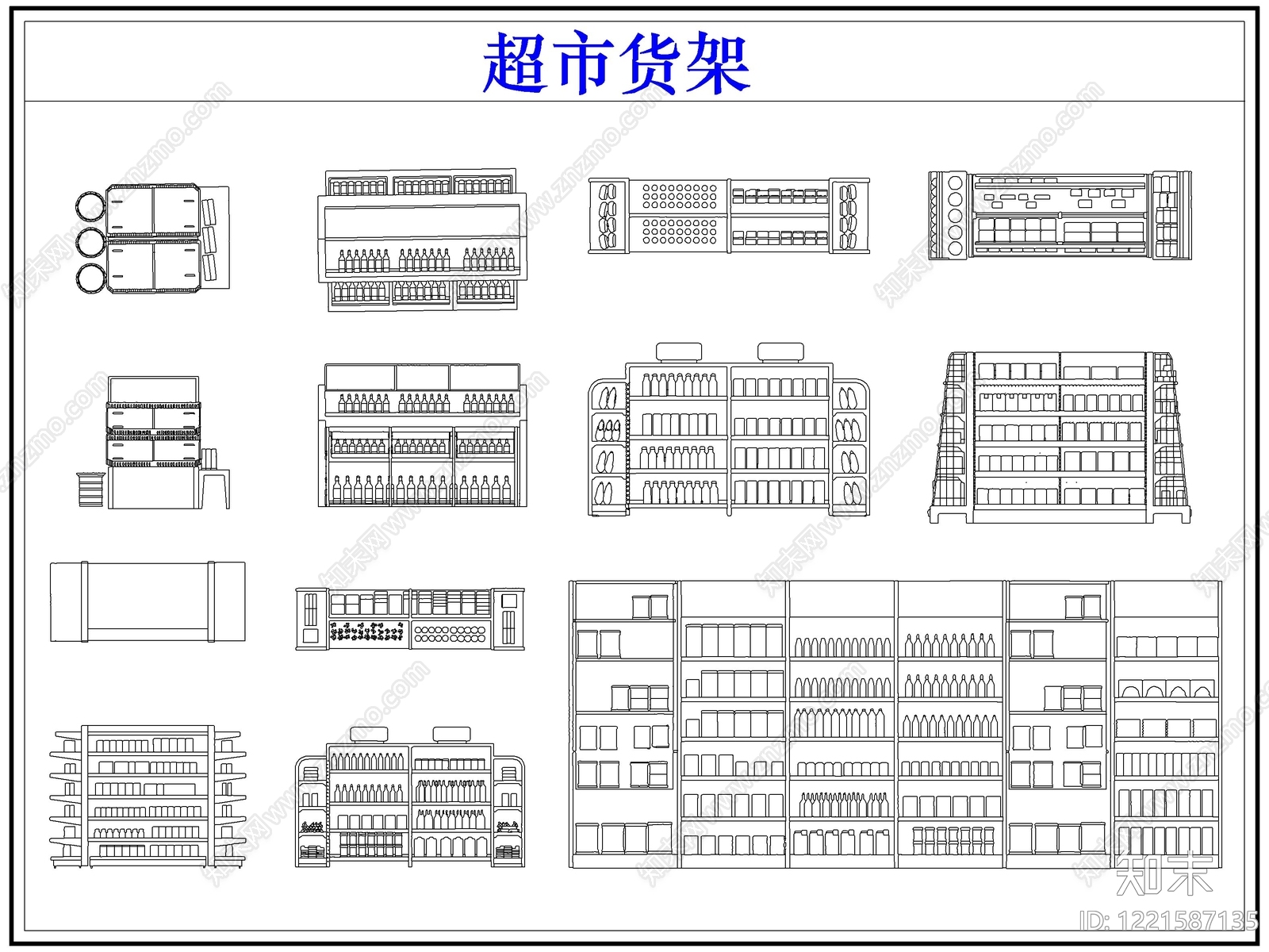 综合器材设备图库CAD图纸