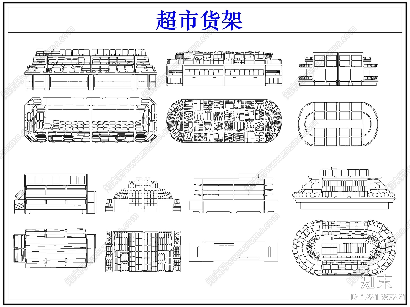 综合器材设备图库CAD图纸