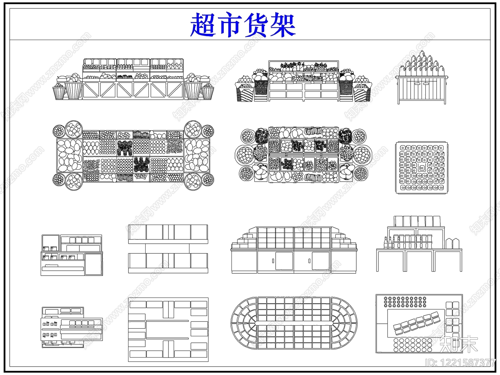 综合器材设备图库CAD图纸