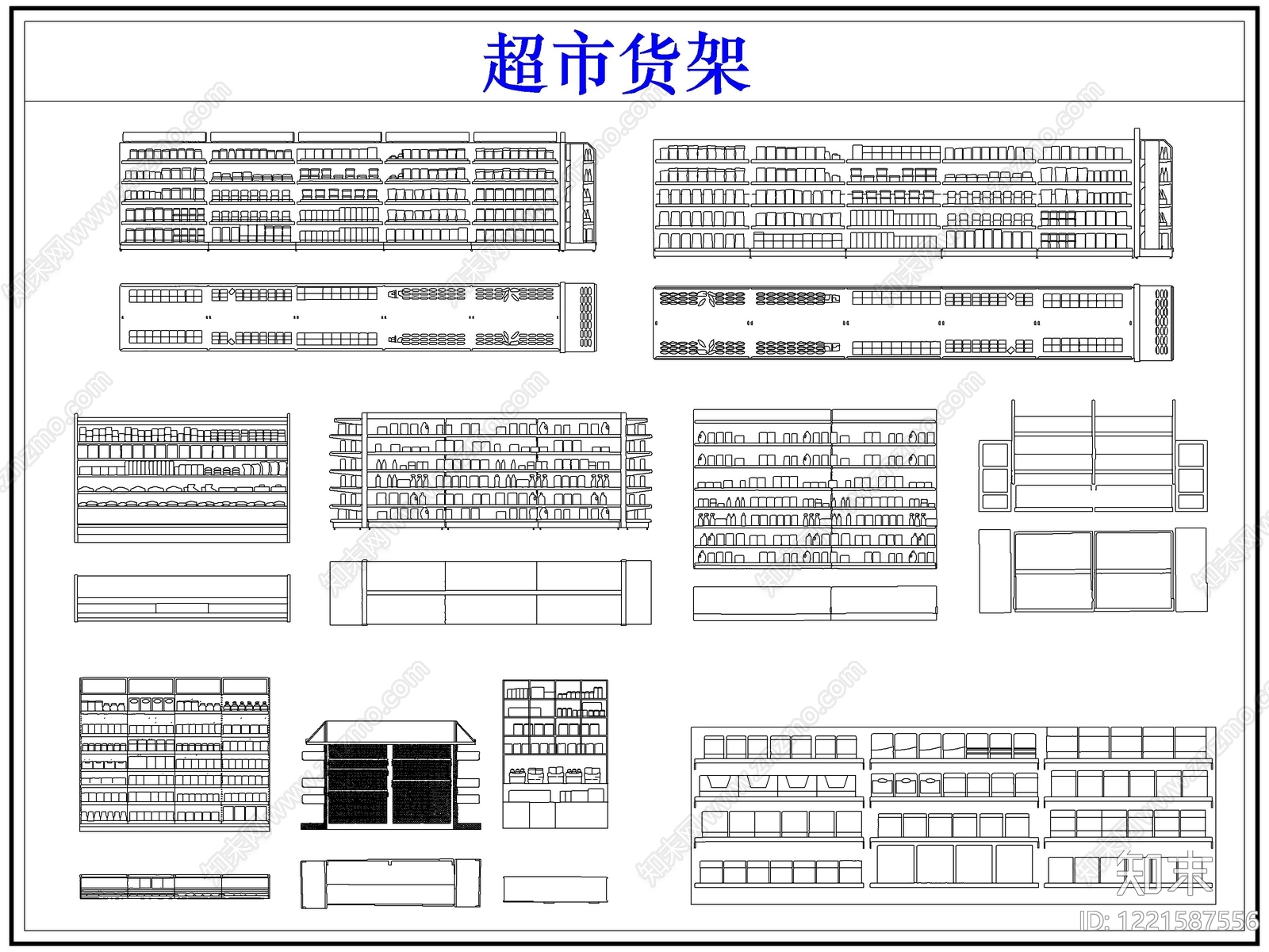 综合器材设备图库CAD图纸