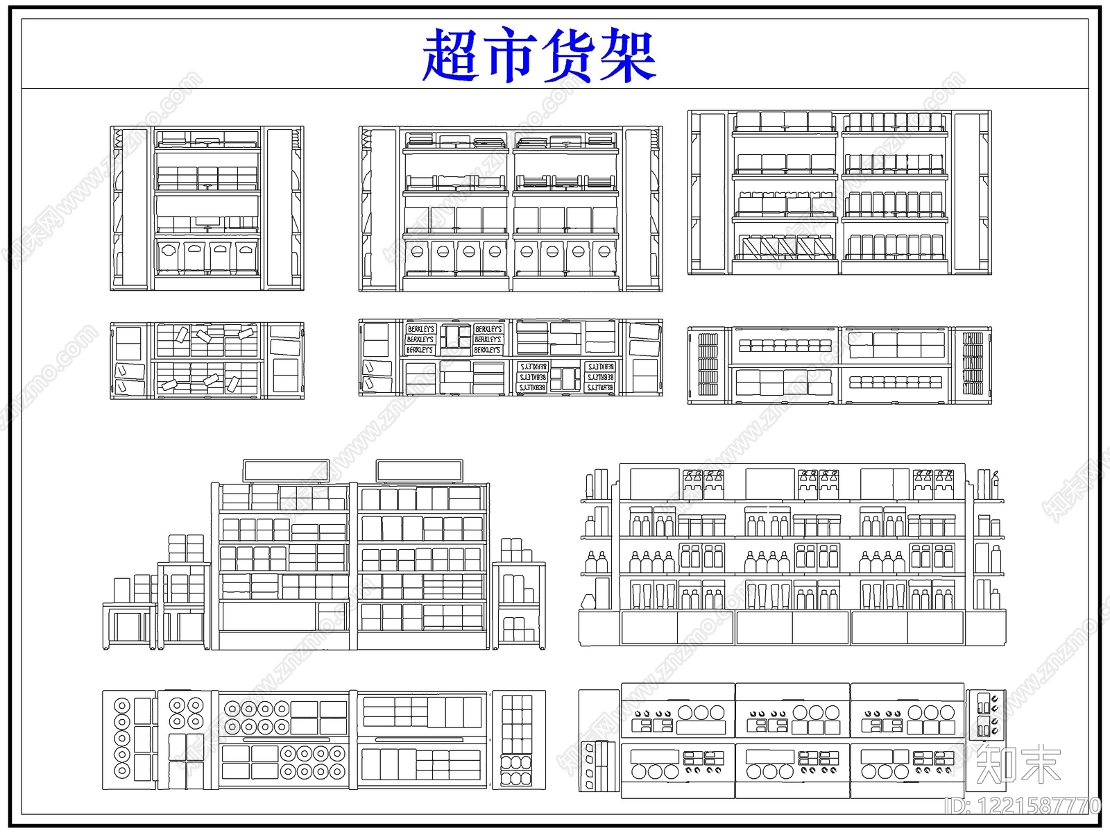 综合器材设备图库CAD图纸