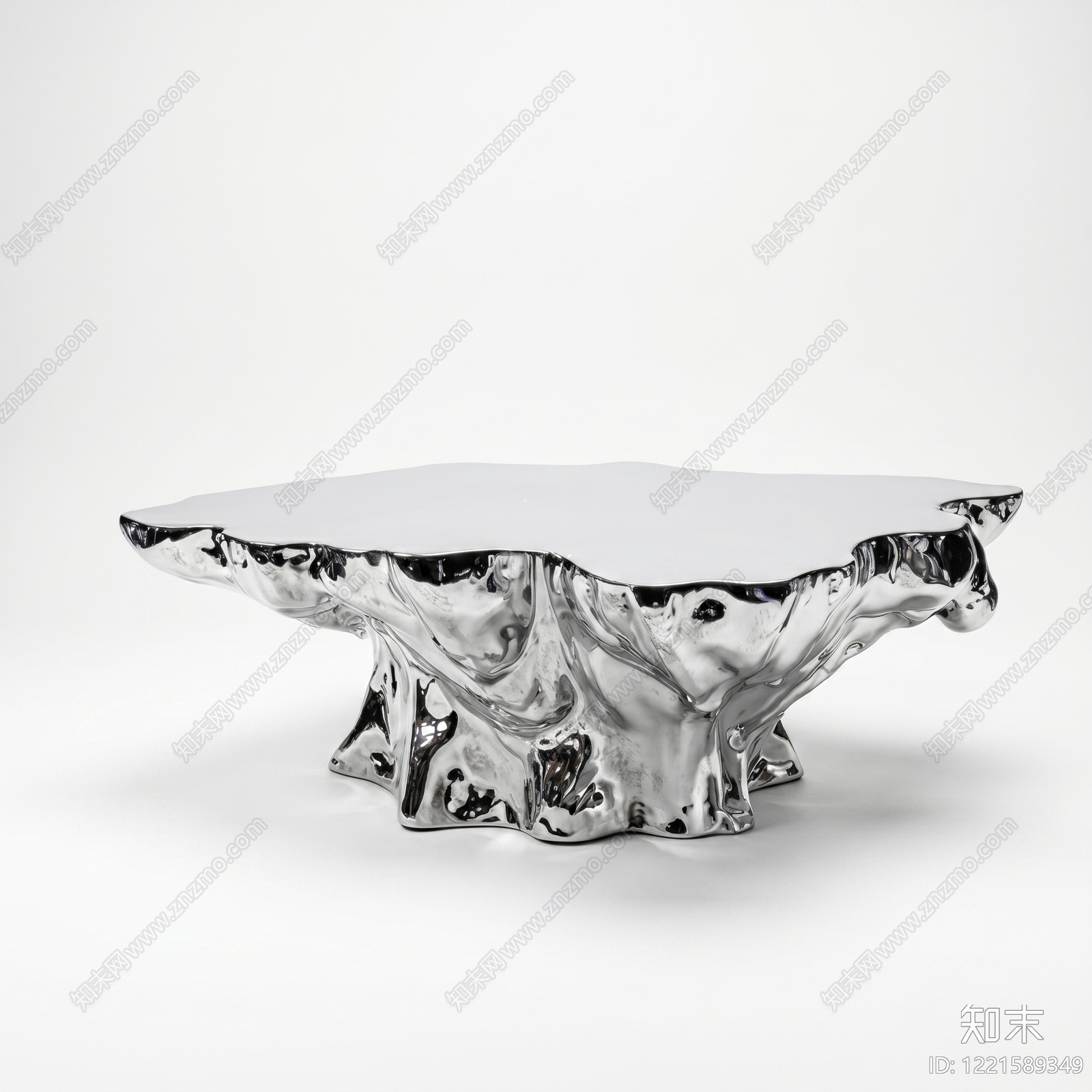 轻奢茶几3D模型下载【ID:1221589349】