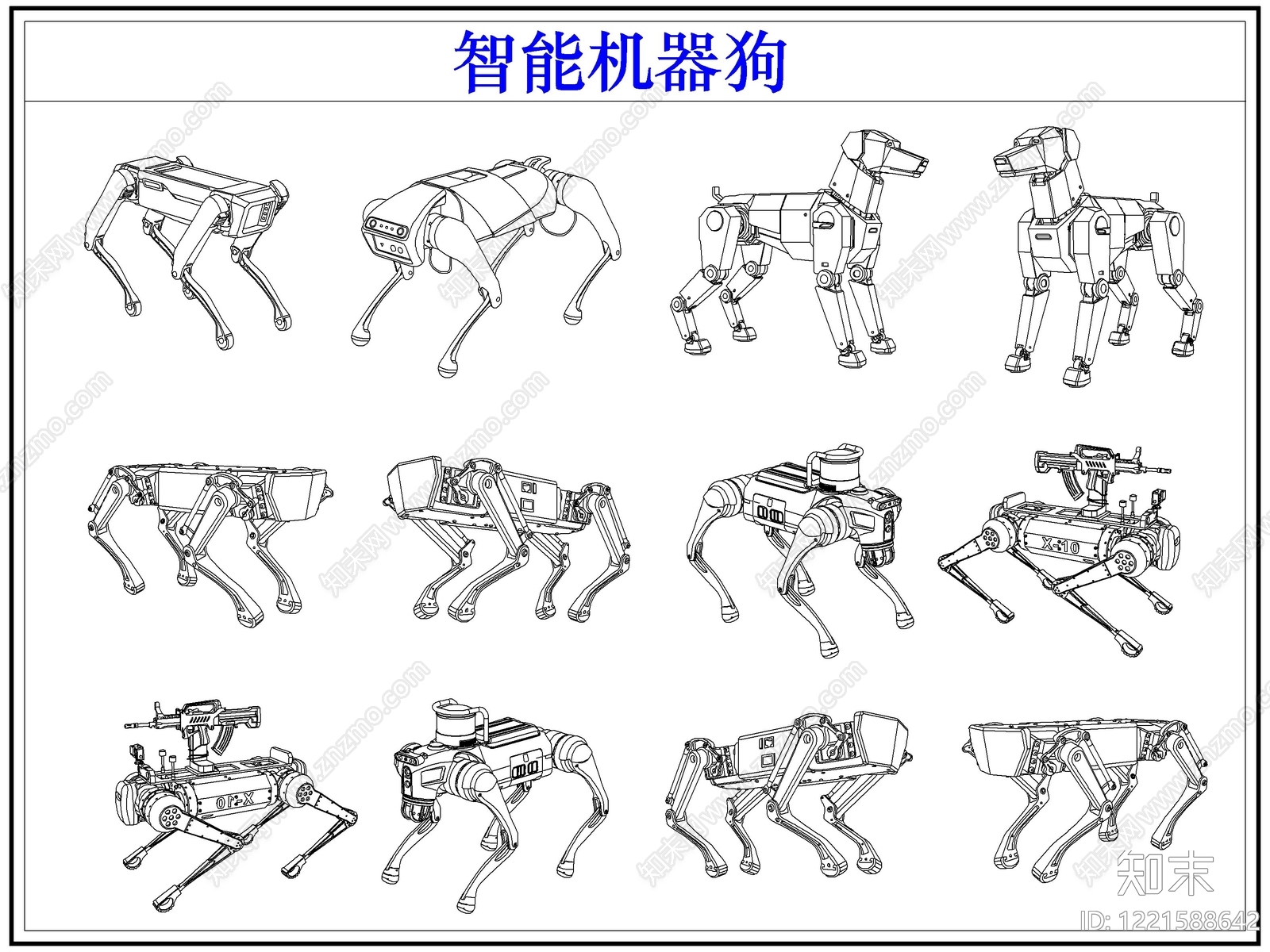 综合器材设备图库CAD图纸
