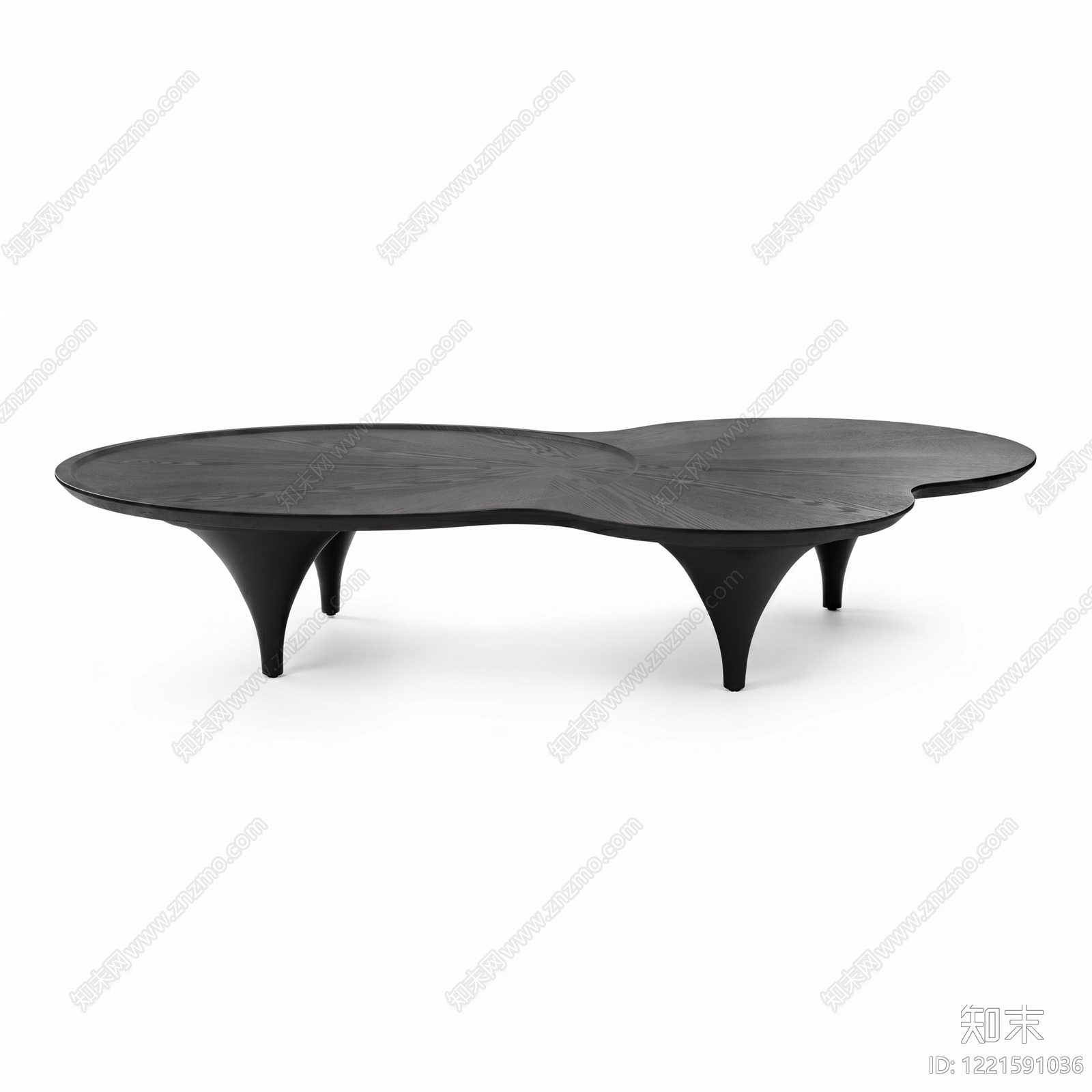 极简茶几3D模型下载【ID:1221591036】