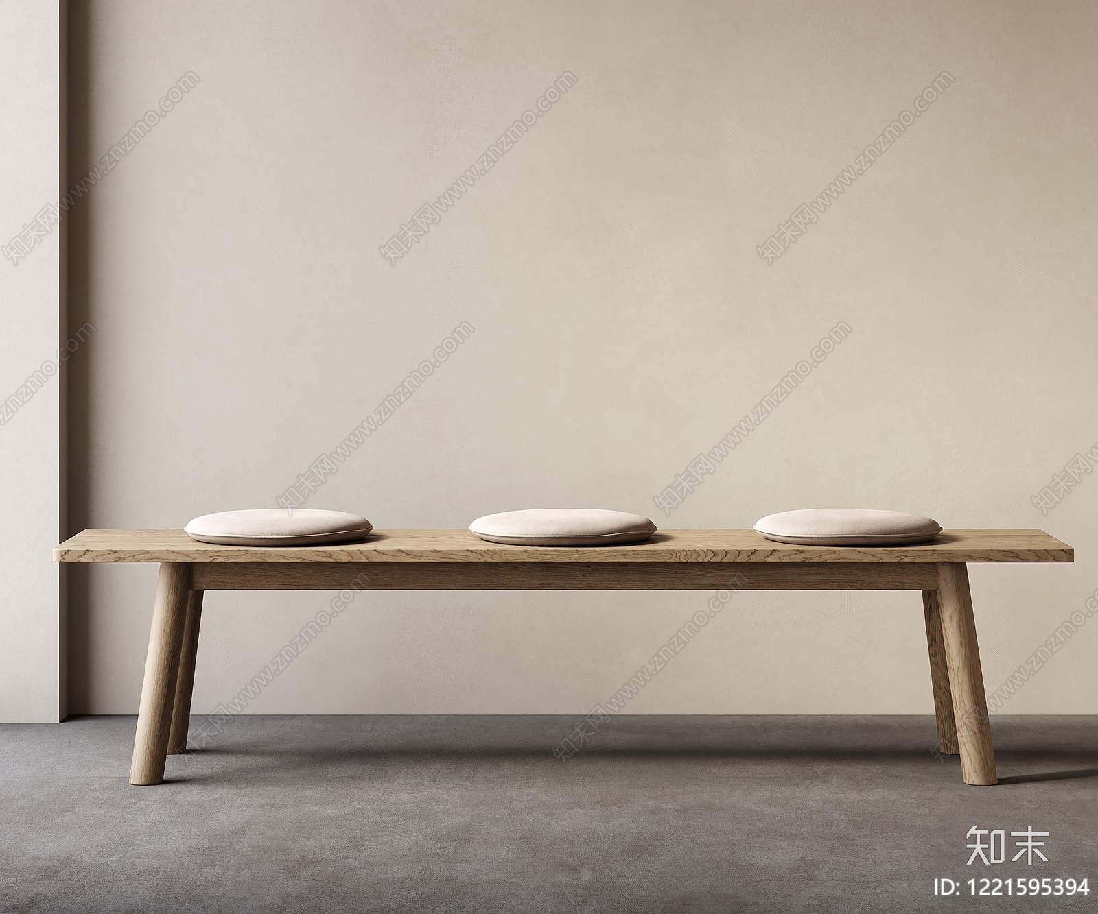 原木风其他凳子3D模型下载【ID:1221595394】