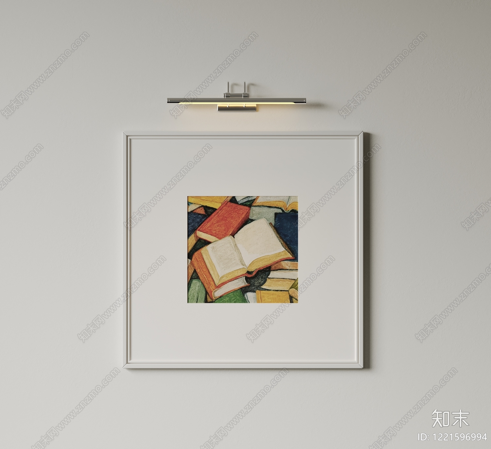 极简儿童挂画SU模型下载【ID:1221596994】