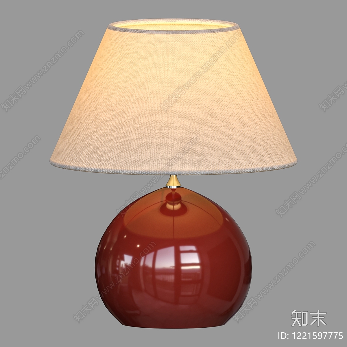现代简约台灯3D模型下载【ID:1221597775】