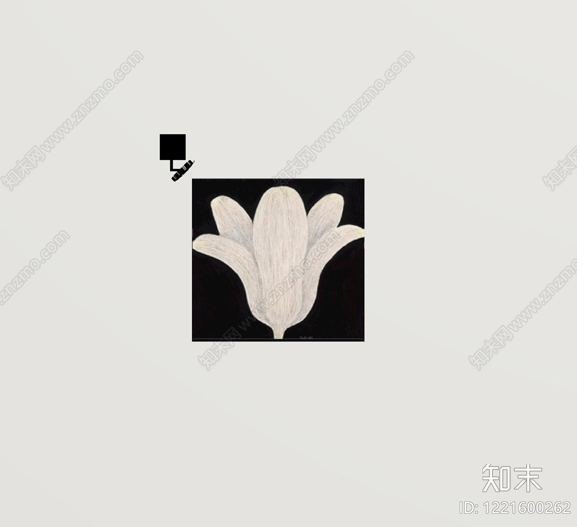 极简抽象画SU模型下载【ID:1221600262】