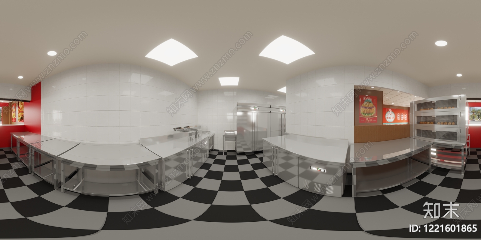 极简后厨3D模型下载【ID:1221601865】