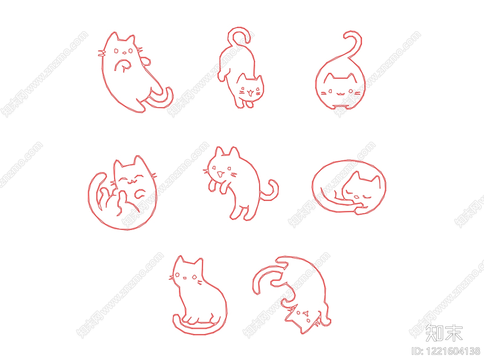 动物cad施工图下载【ID:1221604138】