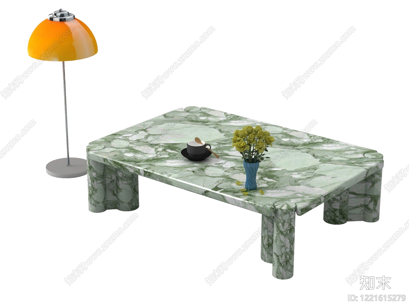 意式极简茶几3D模型下载【ID:1221615279】