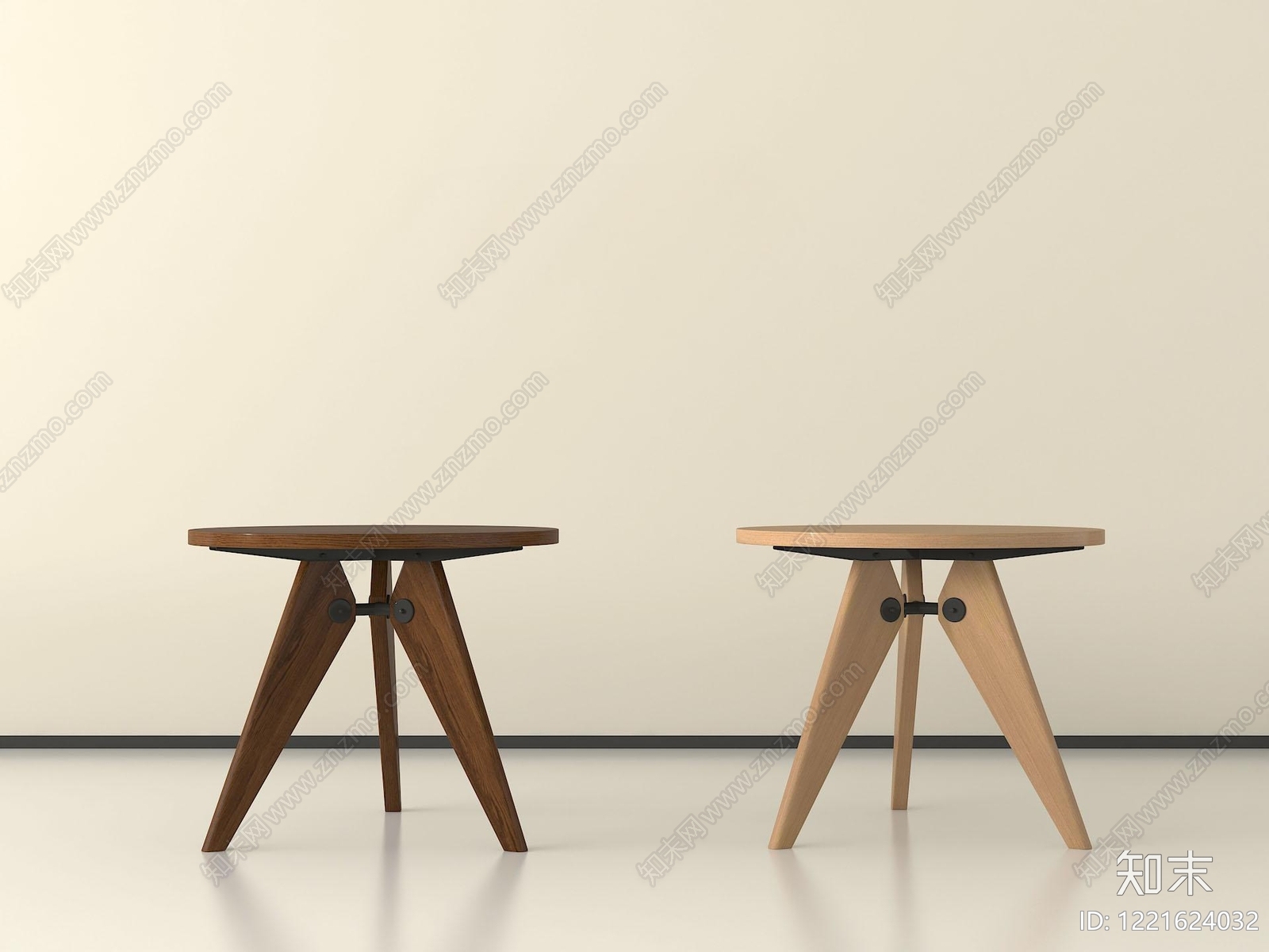 极简边几3D模型下载【ID:1221624032】