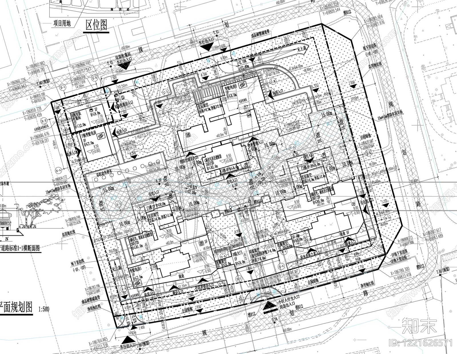 住宅楼建筑CAD图纸