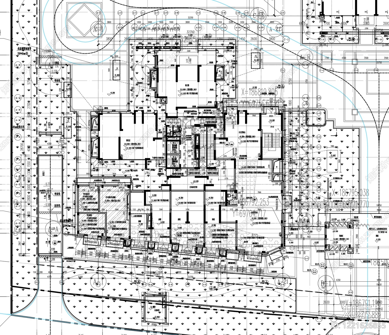 住宅楼建筑CAD图纸