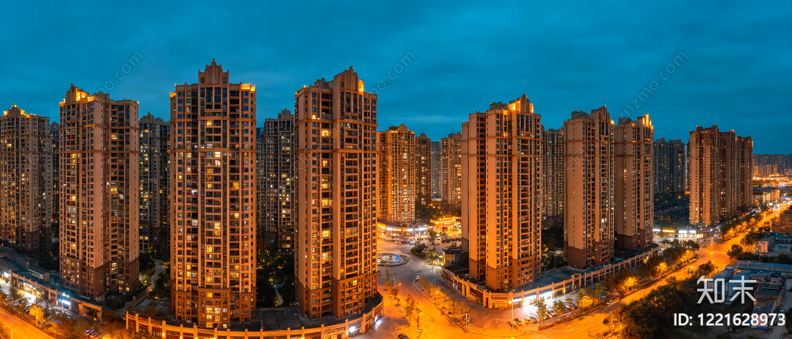 现代小区HDR贴图下载【ID:1221628973】